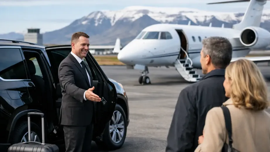 How Private Airport Pickup Works in Iceland