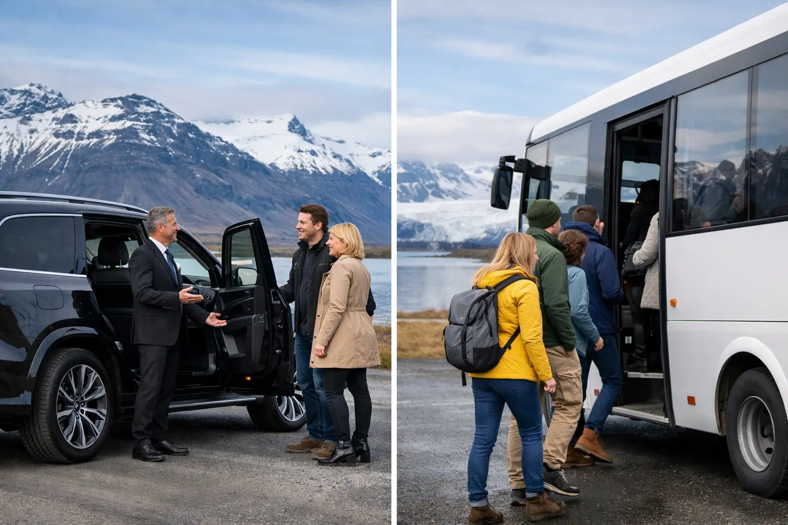 Private Transfer vs Shuttle Iceland